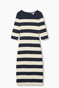 Esprit Stijlvolle midi-jurk van heavy jersey Navy Blue for Women