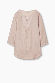 Esprit Luchtige tuniek met fijne structuur Light Pink for Women