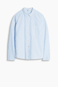 Esprit Lichte, gestreepte blouse, 100% katoen Pastel Blue for Women