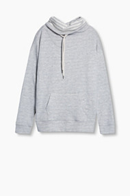 Esprit Gemêleerd sweatshirt van een katoenmix Light Grey for Women