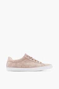 Esprit Vetersneakers van imitatienubuck Dark Old Pink for Women