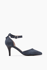 Esprit Pumps van imitatienubuck Navy for Women