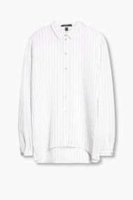 Esprit Lichte blouse met fijne strepen Off White for Women
