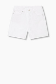 Esprit Nature denim short, 100% katoen White for Women