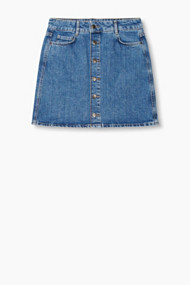 Esprit Denim minirok van 100% katoen Blue Rinse for Women