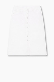 Esprit Rok van nature denim, 100% katoen White for Women