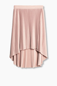 Esprit Soepele plissérok Old Pink for Women