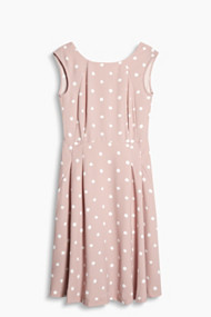 Esprit Soepele crêpe stretchjurk Old Pink for Women