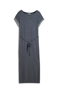 Esprit Maxi-jurk van doubleface jersey Navy for Women