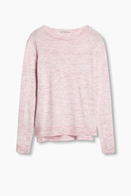 Esprit Trui van gemêleerd katoen Berry Red for Women