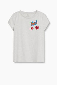 Esprit Katoenen T-shirt Light Grey for Women