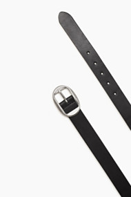 Esprit Basic riem van 100% leer Black for Women
