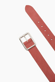 Esprit Basic riem van zacht suède Coral for Women