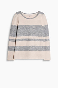 Esprit Licht sweatshirt van 100% katoen Navy for Women