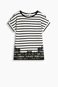 Esprit Licht sweatshirt van 100% katoen Black for Women