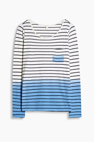 Esprit Shirt met kleurverloop, 100% katoen Off White for Women