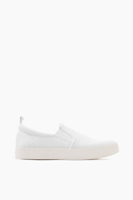 Esprit Instapsneakers van een materiaalmix White for Women