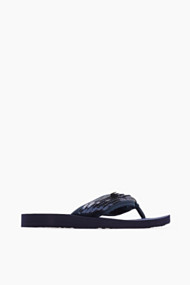 Esprit Teenslippers met bandje met pailletjes Navy for Women