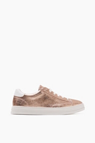 Esprit Vetersneakers in metallic look Nude for Women