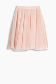 Esprit Lichte tule rok met stevige band Dusty Nude for Women