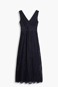 Esprit Maxi-jurk van fijne kant Navy for Women
