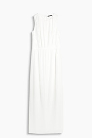Esprit Chique maxi-jurk van kant, met plissés Off White for Women