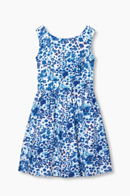 Esprit Jurk met bloemenprint, 100% katoen Off White for Women