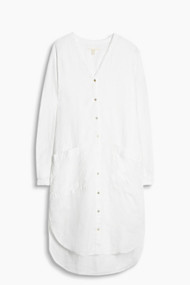Esprit Overhemdjurk van 100% katoen Off White for Women
