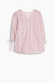 Esprit Tuniek met 3/4-pofmouwen, 100% katoen Old Pink for Women