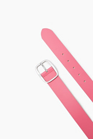 Esprit Basic riem van leer Pink for Women