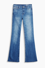 Esprit Modieuze jeans van stretchy denim Blue Medium Washed for Women