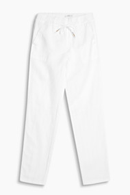 Esprit Joggingbroek van een linnenmix White for Women