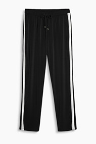 Esprit Joggingbroek van soepele crêpe Black for Women