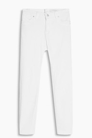 Esprit Enkeljeans met hoge taille White for Women