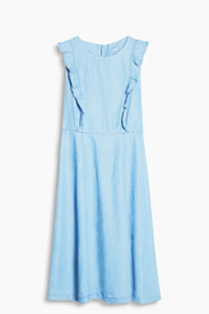 Esprit Soepele jurk in denim look Blue Medium Washed for Women