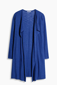 Esprit Fijn vest, 100% katoen Dark Blue for Women