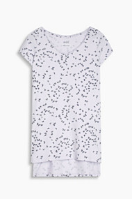 Esprit High-low shirt, 100% katoen Lavender for Women