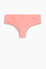Esprit Hipster-short van een materiaalmix Coral for Women