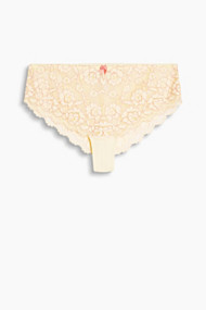 Esprit Hipster van transparante kant Light Yellow for Women