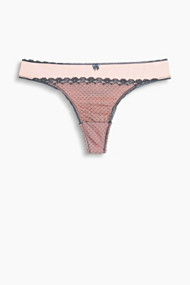 Esprit Zijdeachtige string met 2-tone look Salmon for Women