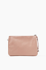 Esprit Clutch of schoudertas met leerlook Light Pink for Women