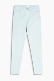 Esprit Lichte stretchbroek in bikerstijl Light Aqua Green for Women