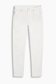 Esprit Cropped high waist stretchjeans White for Women