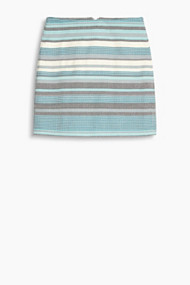 Esprit Minirok met jacquardstrepen Aqua Green for Women