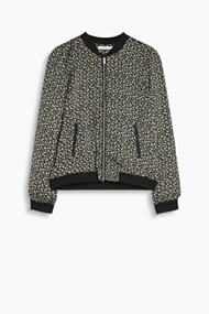 Esprit Bomberjack van soepele stof Black for Women