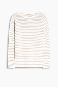 Esprit Sportieve gestreepte trui, 100% katoen Sand for Women