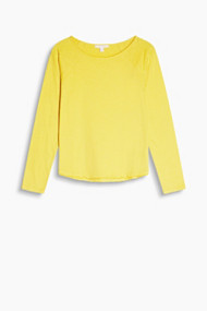 Esprit Vintage sweatshirt van 100% katoen Yellow for Women