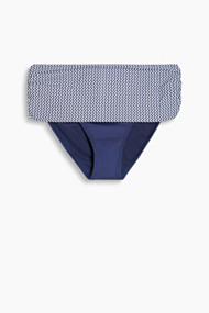 Esprit Slip met een omgeslagen band met dessin Navy for Women