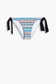 Esprit Slip met kleurrijke ikatprint en strikjes Pink Fuchsia for Women