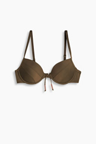 Esprit Push-uptop met metalen versiering Dark Khaki for Women